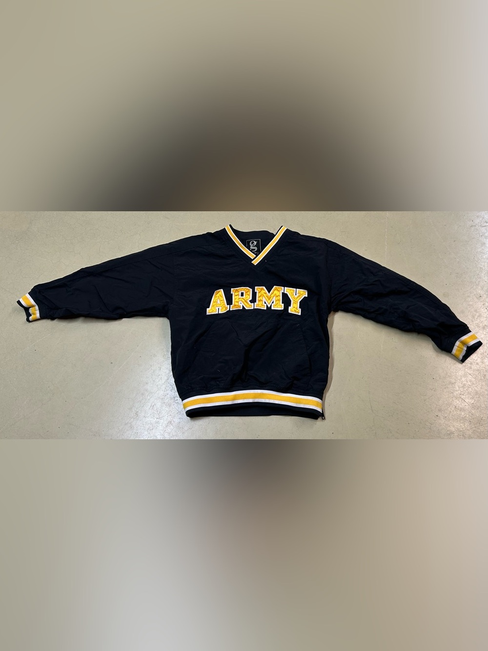 Gear For Sports Army Shirt Unisex Children Size M Black Insulated